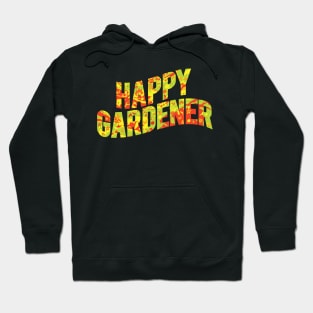 Happy Gardener Floral Decorative Theme Hoodie